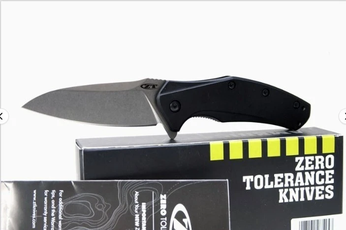 Cuchillo ZT Zero Tolerance 0770 asas de aluminio negro Foto 3 de 4