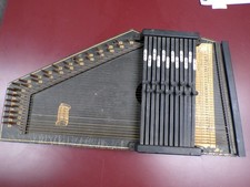 VERY Vintage Oscar Schmidt Autoharp Musical Instrument Black 36 String