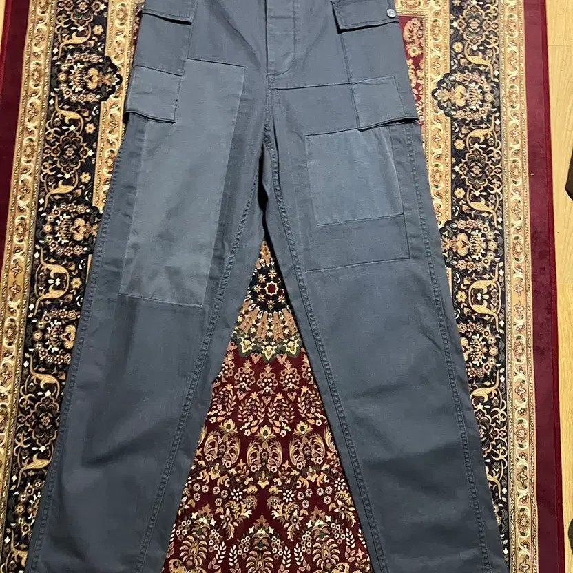 Nigel Cabourn LYBRO Patchwork Work Pants Size 30 … - image 4