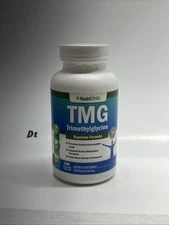 Trimethylglycine TMG Supplement - 1000mg - 180 Count Exp 1/2027