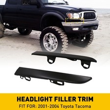For 2001-2004 Toyota Front Tacoma Headlight Lamp Filler Molding Trim Panel Parts