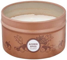 MRS MEYER'S Acorn Spice Tin Candle, 2.9 OZ