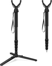 Shooting Stick for Hunting W/ Tripod Base Outdoor Monopod