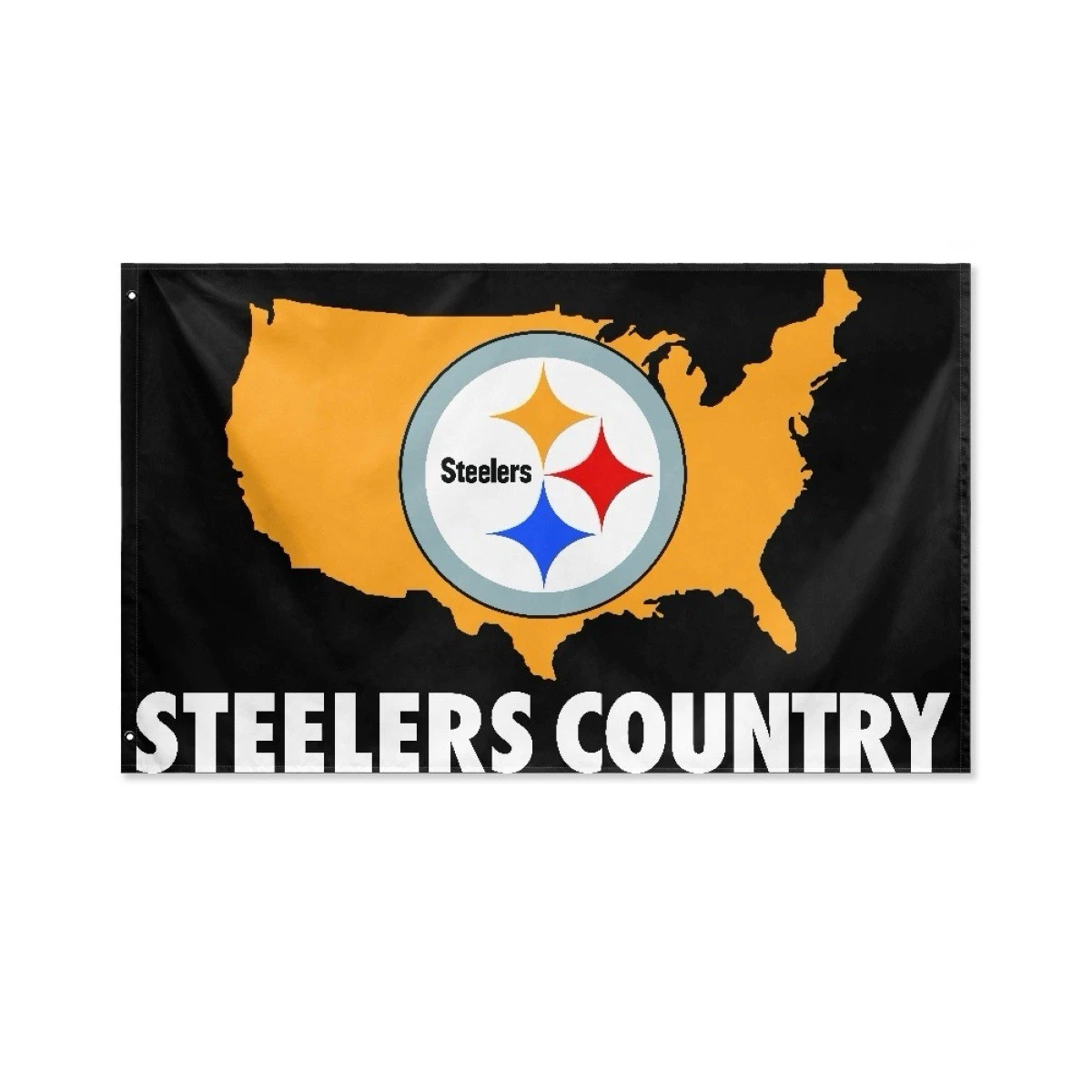 Pittsburgh Fans Football Team House Flag
