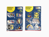 Lidl 50 Jahre AufbüGelflicken Limited Edition Fan Kollektion BüGeln Oder NäHen