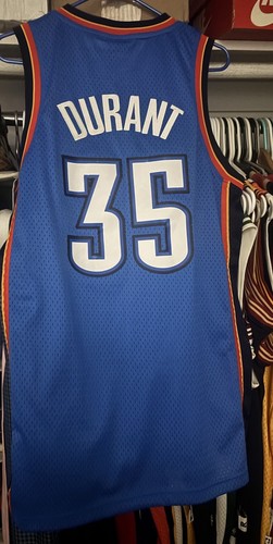 Kevin Durant Oklahoma City Thunder NBA Jersey Men Small HWC 2008 Adidas KD #35