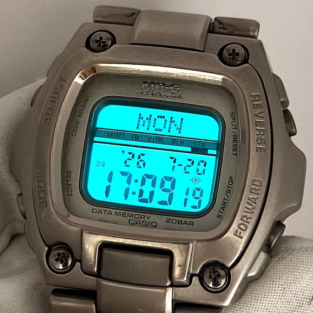 CASIO G-Shock MR-G 210T Vintage Full Titanium Digital Diver Men's