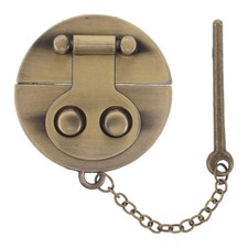  1 set Jewelry Box Buckle - Antique Decorative Lock Buckle for Crafts -