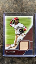 CJ Abrams 2026 Topps Series One Major League Material Bat Relic#MLM-CA Nationals