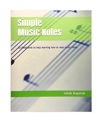 Music Notes: Playing cards to help learning how to read music notes, Bagi?ski, J