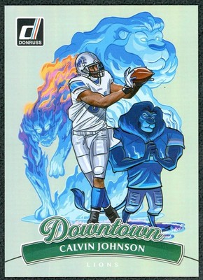 2025 Panini Donruss Calvin Johnson Downtown #4
