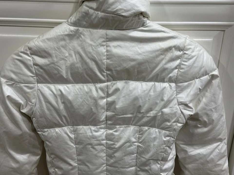 Chaqueta de plumón para mujer Adidas Y-3 blanca talla S/P Foto 4 de 4