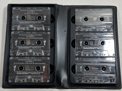 1999 The Search for Intelligent Life in Space Lecture Series 6 Cassette Set Rare