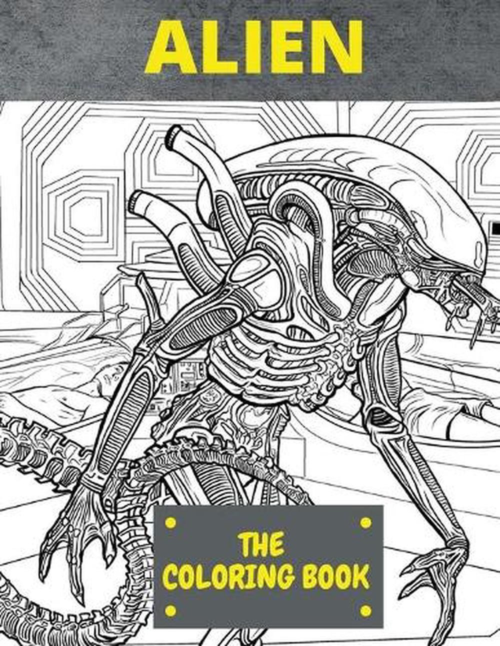 Alien the Coloring Book: Perfect Coloring Books For Adult And Kid to recognize t