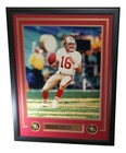 Joe Montana Autographed Framed 16x20 Photo San Francisco 49ers PSA/DNA