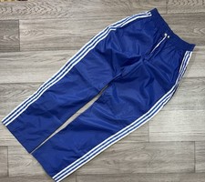 Vintage 1970  s Adidas VENTEX Nylon Pants Blue Size 174 5  9 Blue