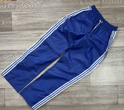 Vintage 1970 s Adidas VENTEX Nylon Pants Blue Size 174 5 9 Blue