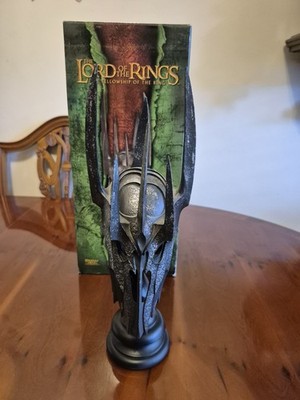 Weta Herr der Ringe Helm von Sauron Weta Sideshow Herr der Ringe Statue