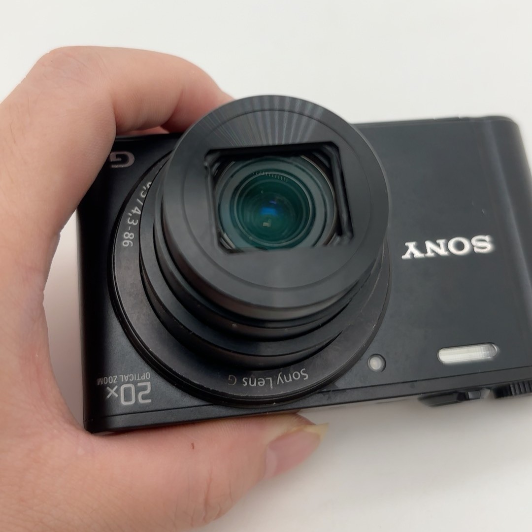 Sony Cyber-shot DSC-WX300 18.2MP Digital Camera - Red for sale