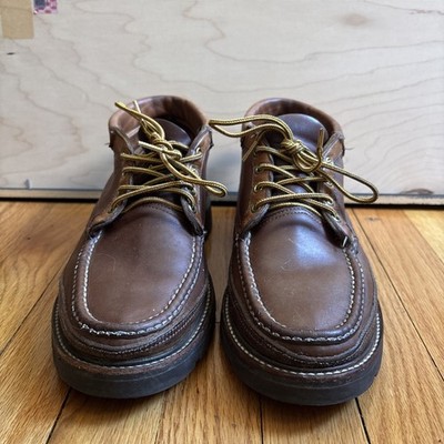 Russell Moccasin Boots - 'The Art Carter Traveling Sportsman' - 9C