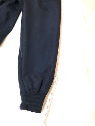 Merona Navy Vintage Mock-Neck Sport Bomber Jacket - Size M - Picture 5 of 8