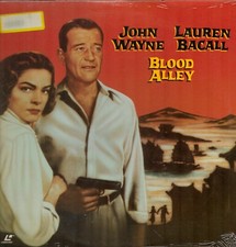 Blood Alley 1955 Laserdisc John Wayne Lauren Bacall NEW SEALED RARE 