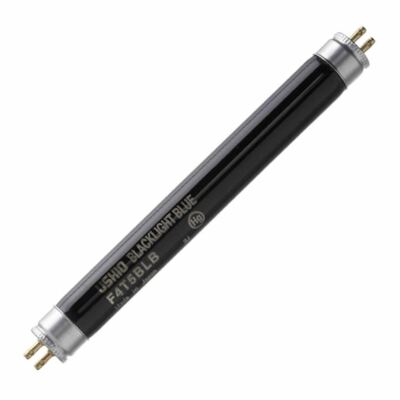 3000106 Ushio F4T5BLB 4W 29V G5 Purple Glass Fluorescent Lamp
