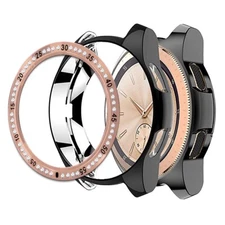 Heavy-Duty Soft TPU Watch Case Ring Cover for Samsung Galaxy Watch 42mm SM-R810N