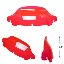 PMMA 7.0" Windshield Windscreen for Harley Electra Glide Street Glide Special 