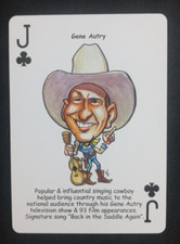 2023 Hero Decks Country Music Legends Gene Autry Jack Clubs