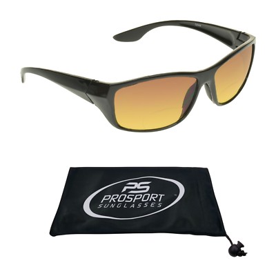 Bifocal Sunglass HD High Definition Blue Light Blocker Readers Men Women Amber