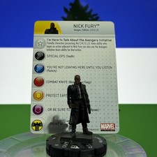 HeroClix AVM 035 Nick Fury super rare Avengers Movie 