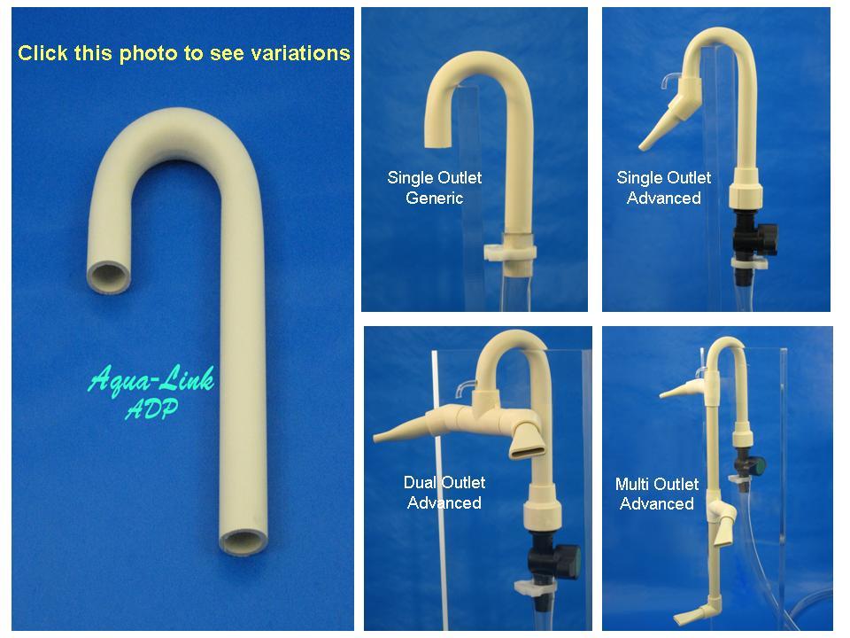 Aquarium Water Return Line Kit for Wet Dry or Refugium Sump