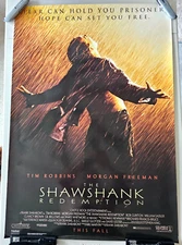 THE SHAWSHANK REDEMPTION ROLLED MOVIE POSTER 27x40 TIM ROBBINS MORGAN FREEMAN 94