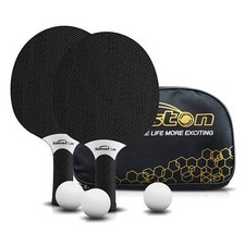 Professional Table Tennis Racket Set with 3 Balls Composite Rubber Ping Pong