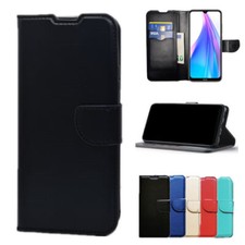 COVER CUSTODIA A PORTAFOGLIO LIBRO TESSERE PER Xiaomi Redmi Note 8T + Pellicola 