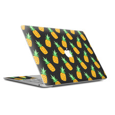 Skin Decal Wrap for MacBook Air Retina 13 Inch - pineapples grey pattern