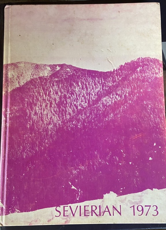 1973 SEVIER COUNTY HIGH SCHOOL YEARBOOK SEVIERVILLE, TENNESSEE  SEVIERIAN