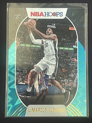 2020-21 Panini NBA Hoops # 111 Lamarcus Aldridge Teal Explosion