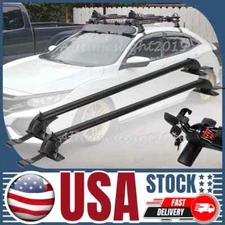 For Honda Civic Hatchback 4-Door 2017-2023 43" Roof Rack Crossbars Kayak Carrier