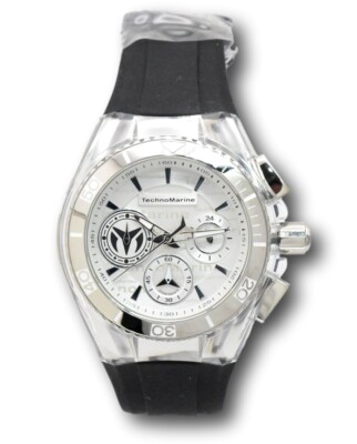 Technomarine Cruise California Women's 41mm Silver Chronograph Watch TM-118131