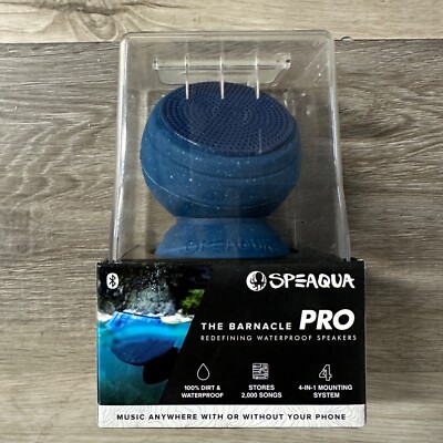 Speaqua Functionally Waterproof The Barnacle Pro Bluetooth