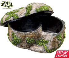 Zilla Terrarium Rock Lair Realistic Snake Reptile Shelter Hideaway Decor Medium 