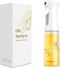 Oil Spray Bottle for Cooking 200ML 6-3/4 oz Glass Oil Spray Dispenser, BRAND NEW