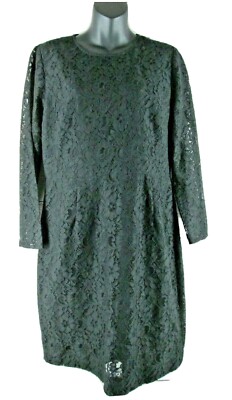 NWT J.Crew Black Lace Long Sleeve Dress, Knee Length Women's Size 10. | eBay NWT J.Crew Black Lace Long Sleeve Dress, Knee Length Women's Size 10. | eBay