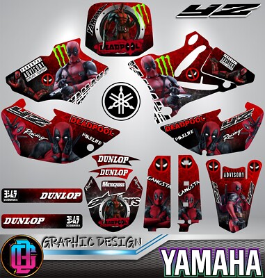 Graphics Kit Decals Yamaha Yz  85 2002-2014 ATV Graphics Kit Decals Stickers