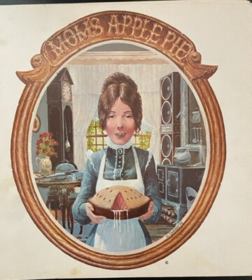 Iconic, Uncensored 1970s Rock Art: ''Mom's Apple Pie'' on Notebook