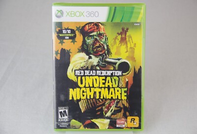 Red Dead Redemption Undead Nightmare | Microsoft Xbox 360 2010 | 1st Print *NEW*