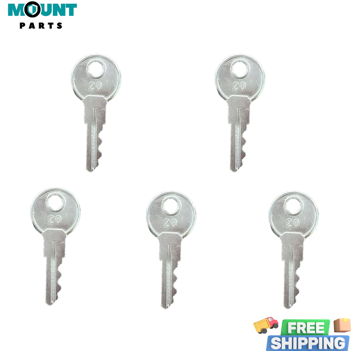 5 Ignition Key Replacement AM131841 Gator (XUV,HPX,GX, GT,LX