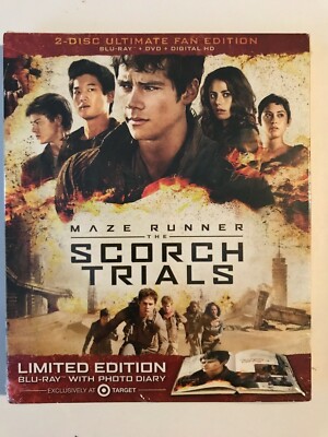 Maze Runner The Scorch Trials Blu Ray Ultimate Target Exclusive Limited Edition